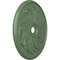Ekena Millwork Sellek Ceiling Medallion (Fits Canopies up to 9"), Hand-Painted Athenian Green, 42 1/8"OD x 1 7/8"P CM42SKAGF - alternate 3